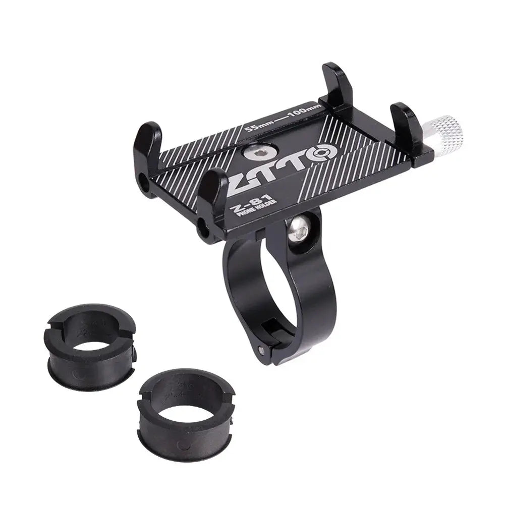 ZTTO Universal Bicycle Phone Holder Aluminum Alloy Mount For Bike And Motorcycle GPS Mobile On Handlebar M365