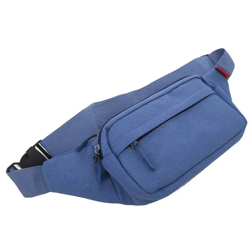 Unisex Men Waist Bag Pack Purse Casual Large Phone Belt Bag Pouch Women's Canvas Travel Phone Bag Fanny Banana Bag Hip 3 Pockets - Simples Market