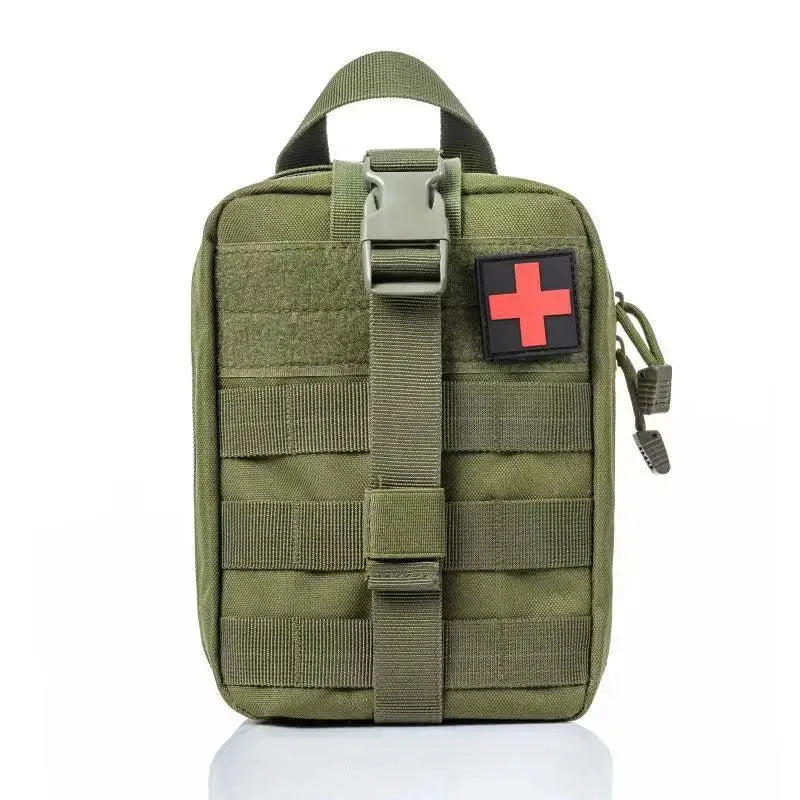 Outdoor Tactical First Aid Kit For Camping Hiking Hunting Mountaineering Emergency Survival Gear