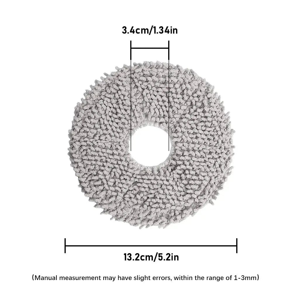 16Piece Durable Mop Cloth Set For Xiaomi X20 Plus X10 Plus X20 And X10 Robot Vacuum Replacement Mop Pad Spare Parts