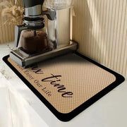 EcoBrew Coffee Machine Mat With Antifouling Technology Keeps Cup Area Dry And Stain Free