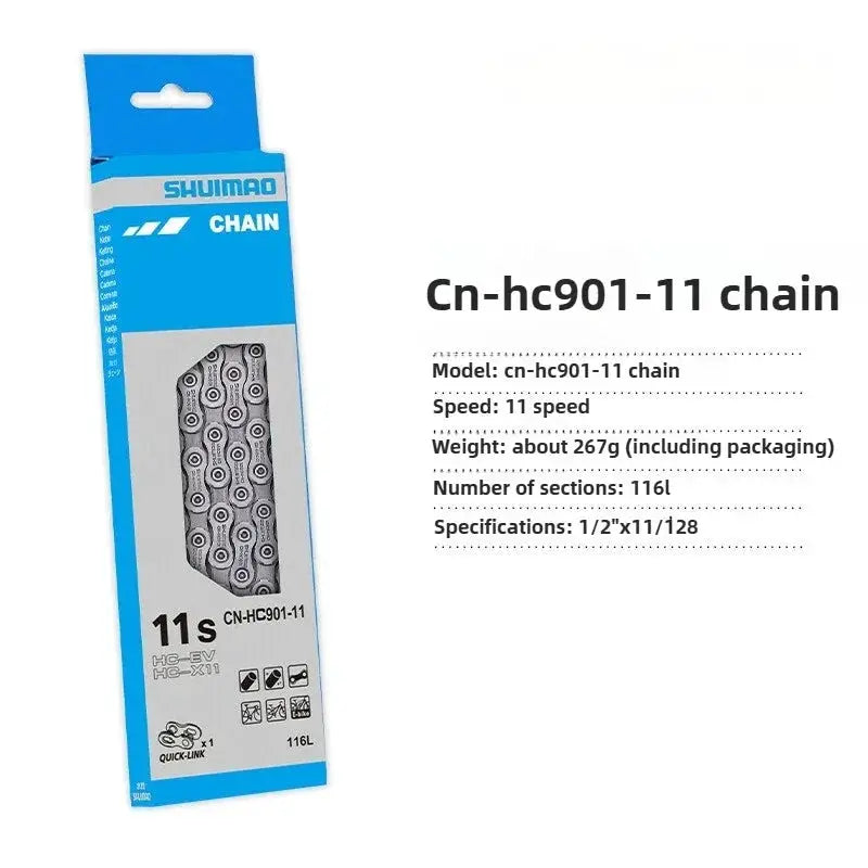 Universal 6 7 8 9 11 Speed Bicycle Chain 10V 11V 12V 116L 126L MTB Mountain Bike Original Chains