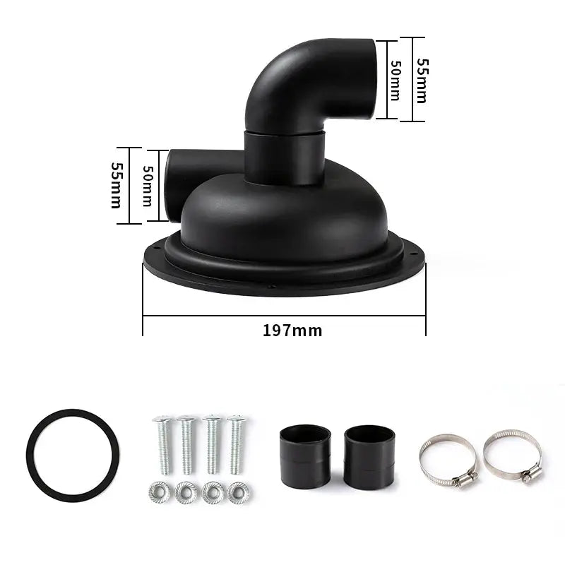 Cycling Man Cyclone Separator Cover For Vacuum Cleaner Dust Collector DIY Woodworking Filter Cyclone Dust Collector