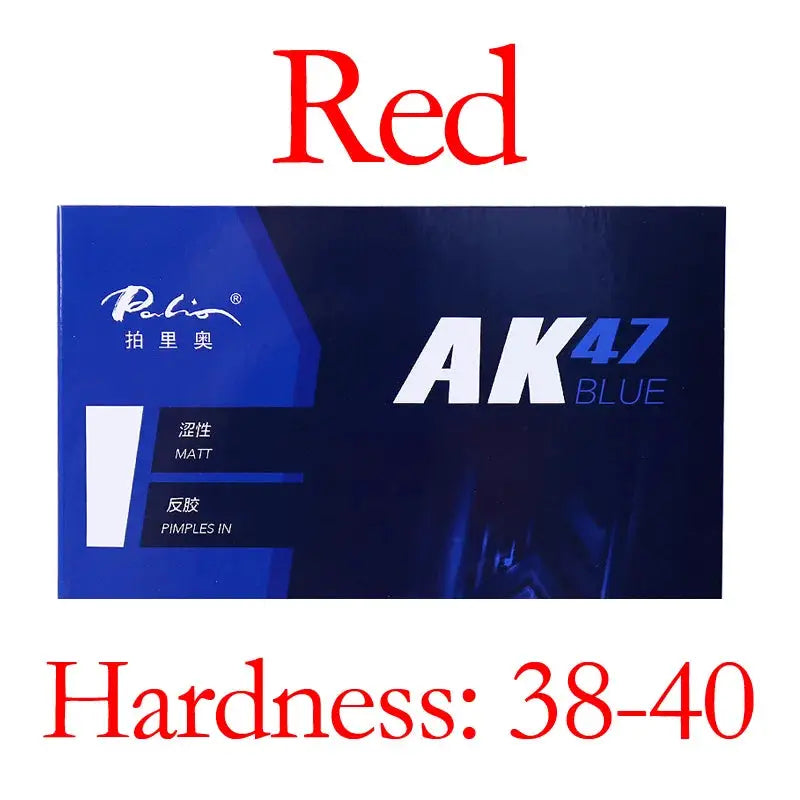 Original Palio AK47 Table Tennis Rubber Offensive Spin Attack Ping Pong Sponge Red Blue Yellow