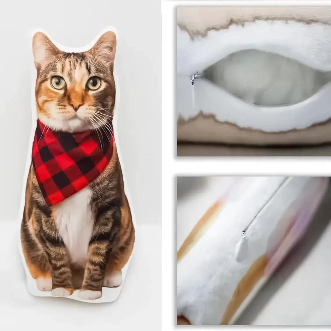 Custom Portrait Pet Pillow For Cats Dogs And Other Animals Keepsake Gift For Christmas Thanksgiving Memorial