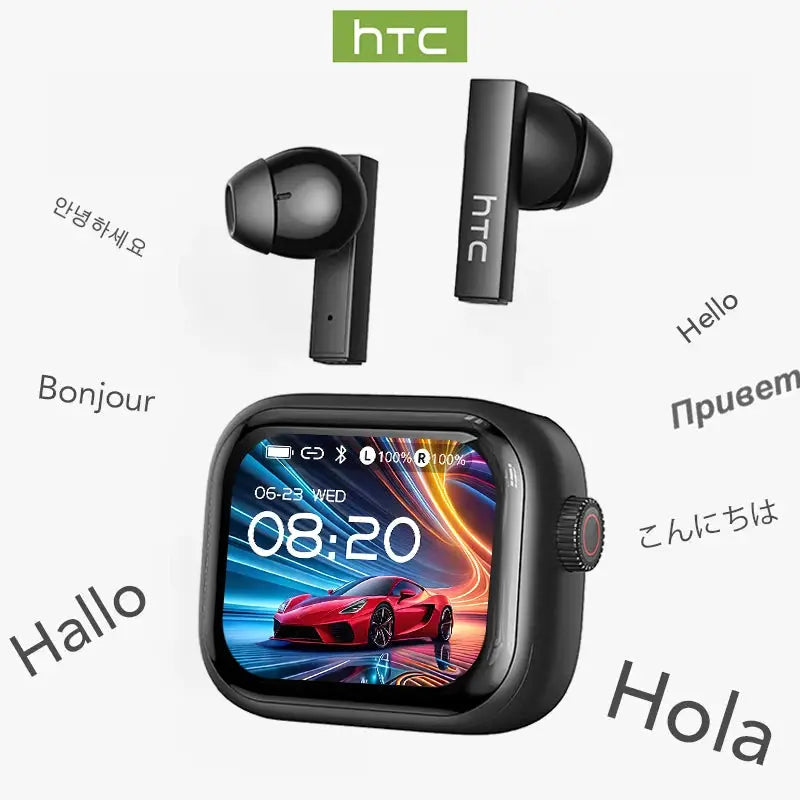 HTC NE40 Earphones With Bluetooth 5.3 Stable Connection And 48 Hour Battery Life For Sports And Travel