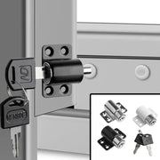 Simples Market sliding door/window lock set with 2 keys, aluminum alloy anti-theft latch