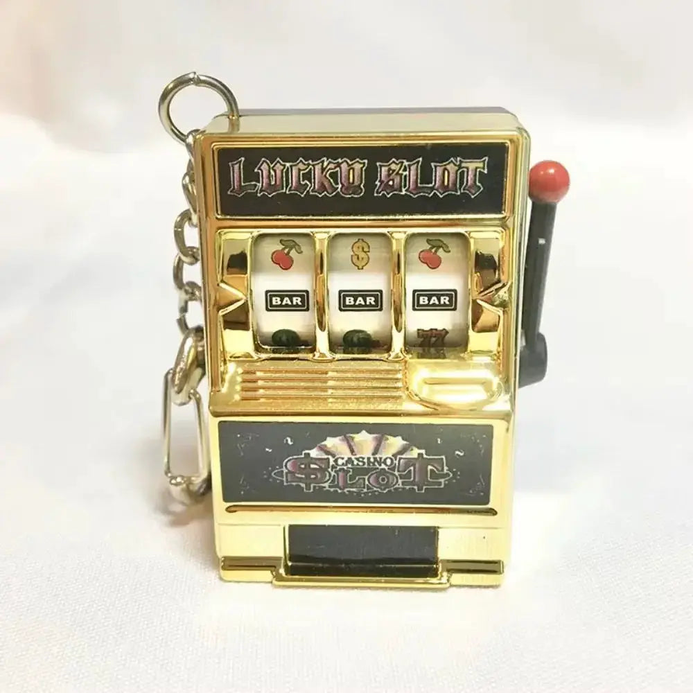 Personalized Slot Machine Keychain Toy Car Pendant Gift Fashion Trend Accessory For Everyday Carry