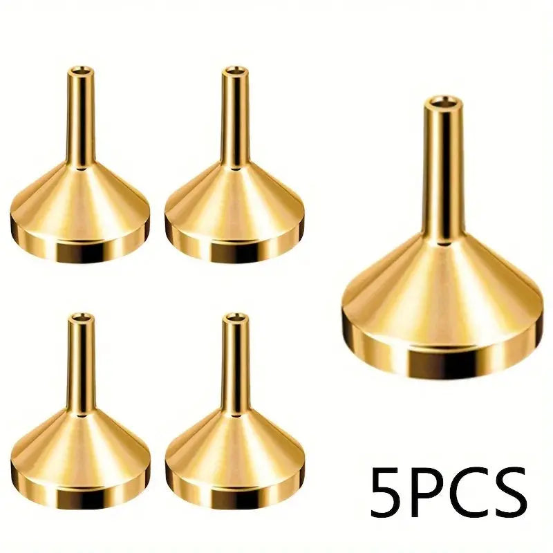 1 3 5 Pieces Refillable Perfume Bottle Funnel Kit Mini Travel Bottle For Easy Bottom Fill Dispensing On The Go