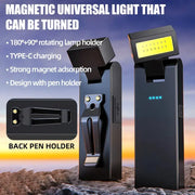 Magnetic Work Light Rechargeable COB Flashlight Type C Charging For Night Work Emergency Lighting And Portable Car Lamp