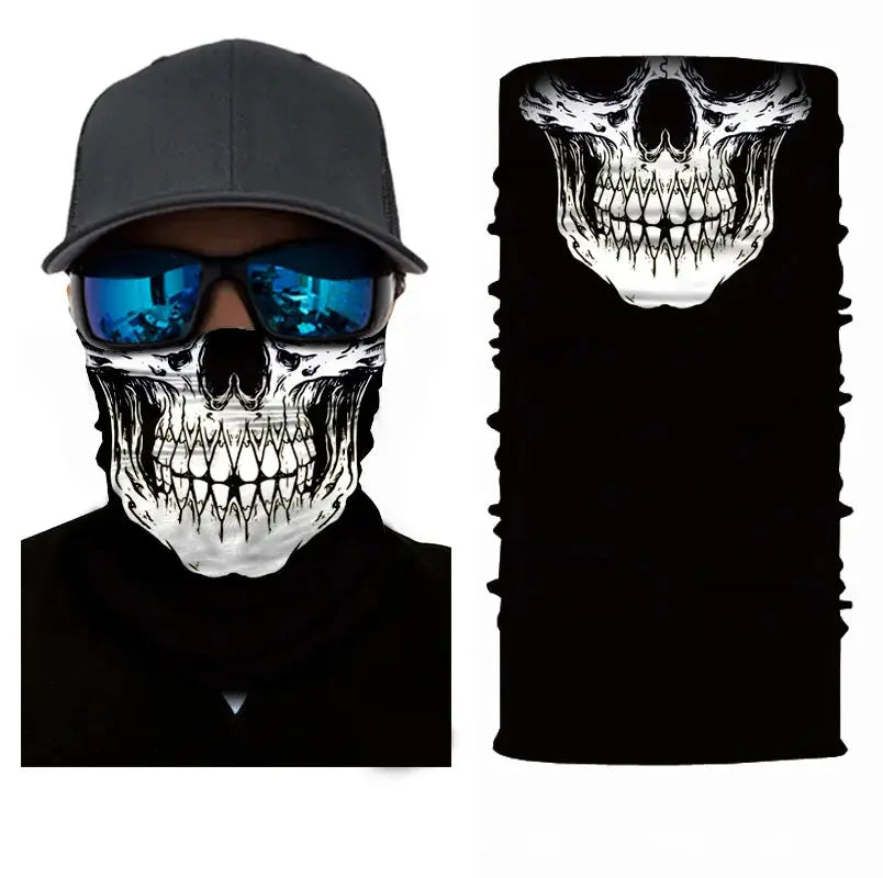 Seamless Tactical Neck Gaiter Bandana Scarf For Men Face Mask Balaclava For Cycling Skiing Motorcycle Hiking