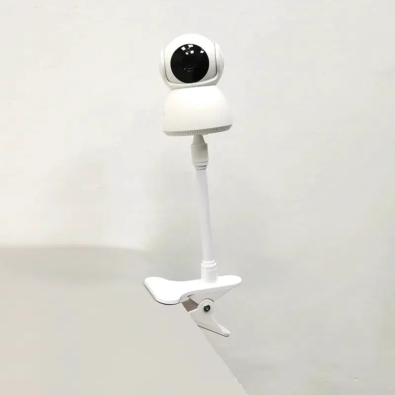 Portable Flexible Camera Clamp Mount With Clip For Baby Monitors Webcams And Security Cameras No Drill Punch Free