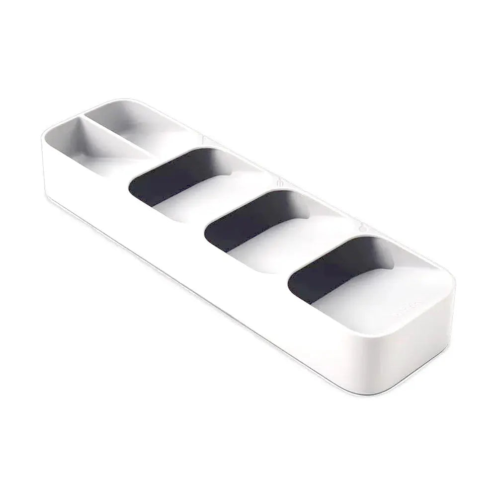 Multi Purpose Cutlery Storage Tray For Kitchen Drawer With Compartmentalized Organizer For Forks Spoons And Utensils