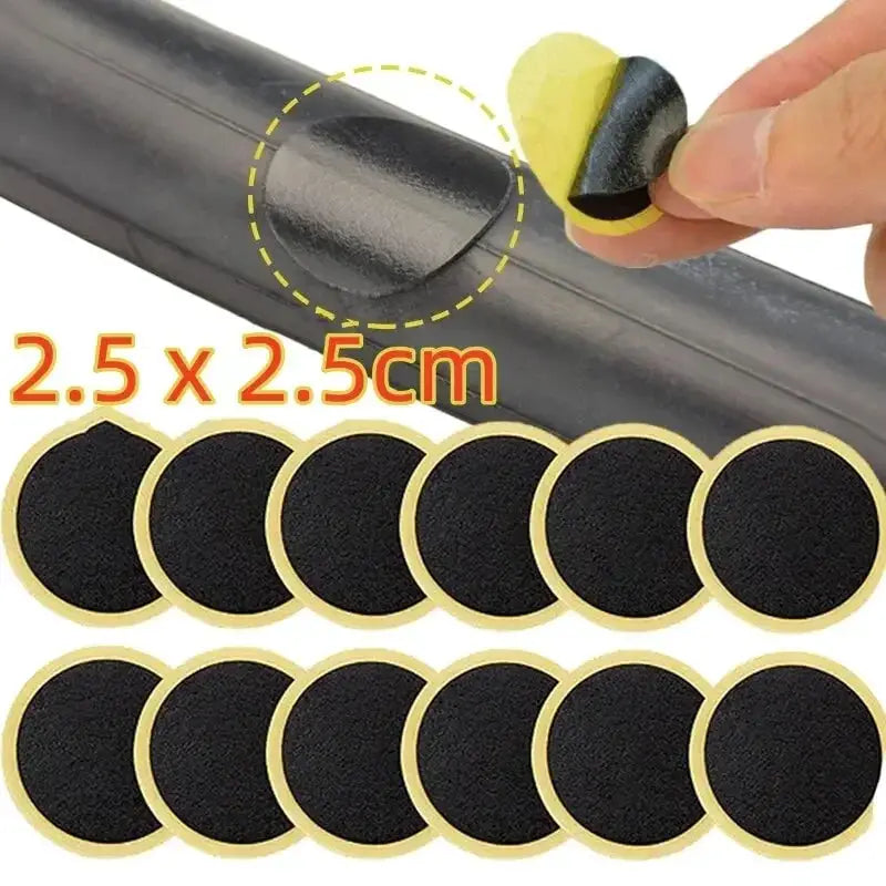 Glue Free Tire Patch Kit For Bicycle Puncture Repair 30 20 10 Pack Quick Drying Tire Patches