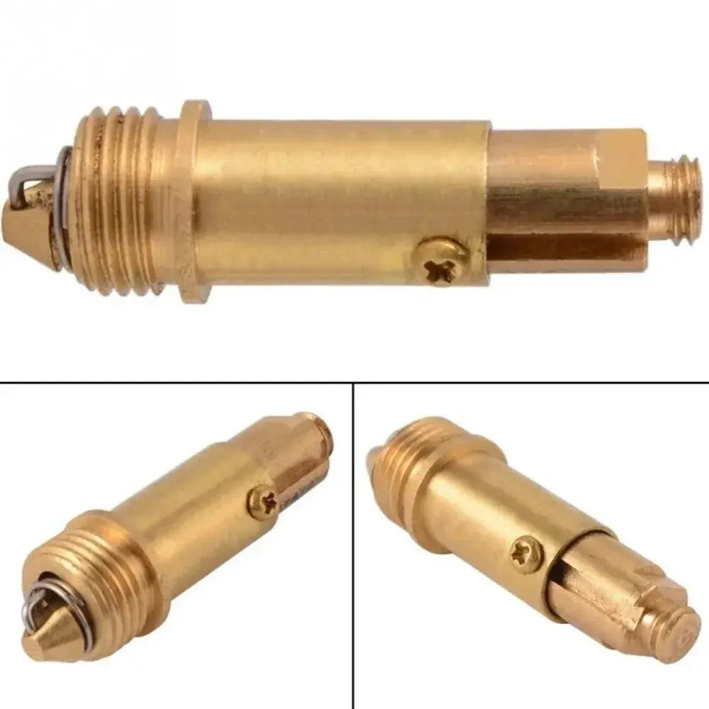 Brass universal spring-loaded drain plug by Simples Market for bathroom sink, click-clack valve