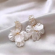 Forest Cross Border Fairy Petal Earrings Handmade Delicate Craftsmanship For Women Whimsical Artisan Jewelry