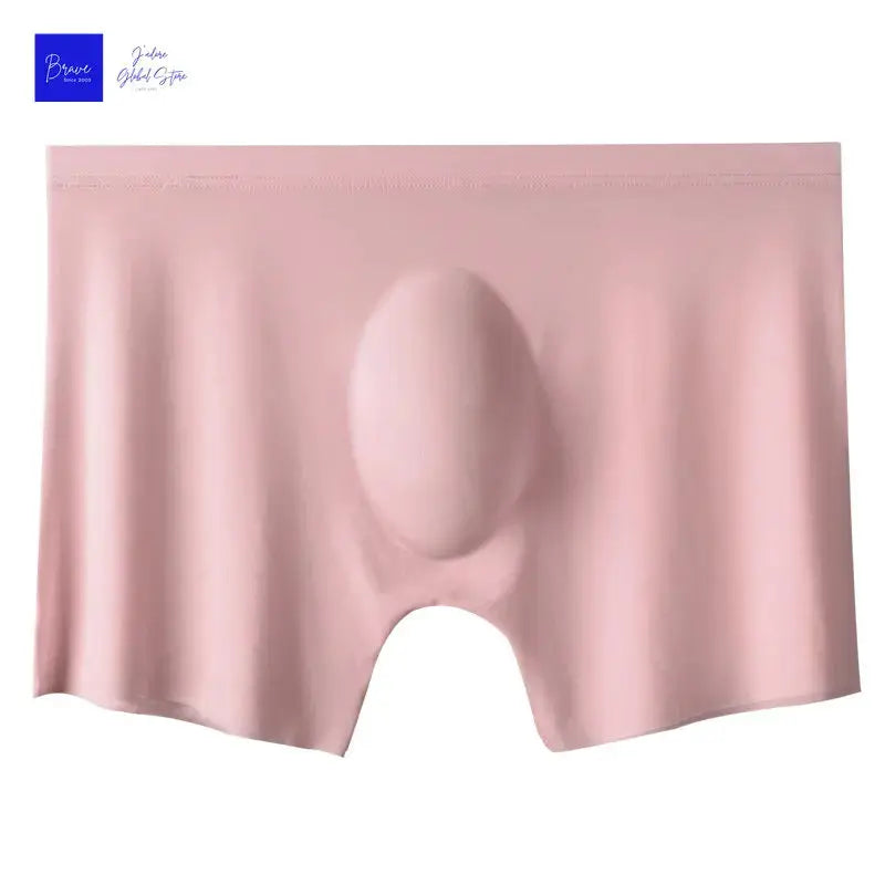 Mens Ice Silk Boxer Shorts Seamless Breathable Antibacterial Underwear For Men Comfortable Daily Wear
