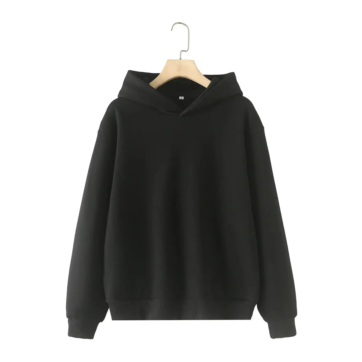 HH Women Solid Long Sleeve Hooded Fleece Pullover Pants Set Casual