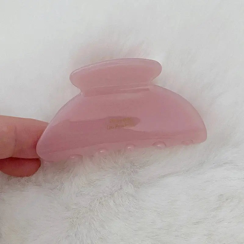 Elegant Acetate Hair Claw Clip Shark Clip For Medium Hair Secure Hold And Stylish Accessory