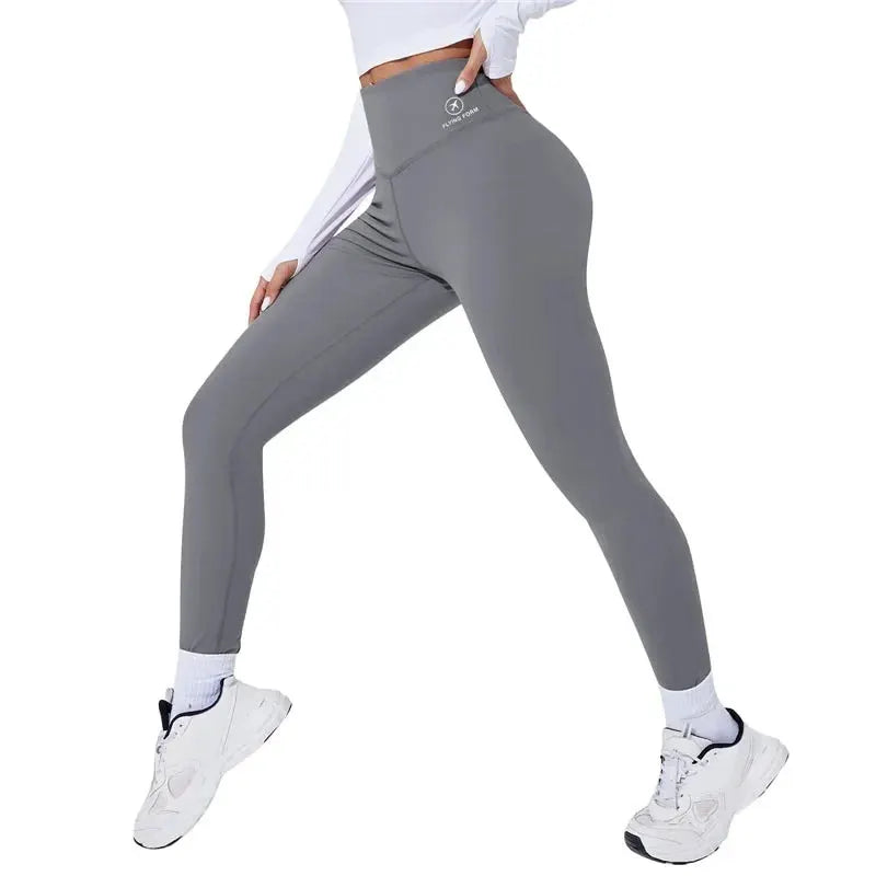 High Waist Thermal Yoga Leggings For Women Butt Lifting Gym Fitness Tights With Stretch