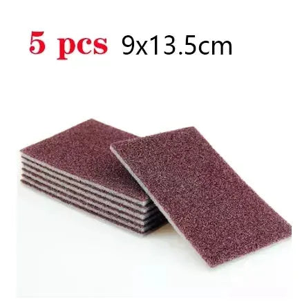 Simples Market 20Pcs double-sided scouring pads, purple kitchen scrub pads for pots and bowls, 9x13.5 cm