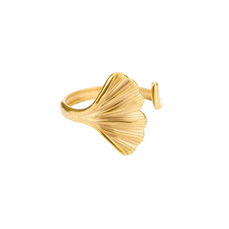 316L Stainless Steel Rings For Women Gold Color Never Fade Luxury Classic Wedding Couple Rings Jewelry Free Shipping