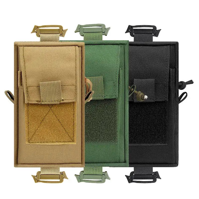 Molle Tactical Waist Bag Outdoor Emergency EDC Pouch Phone Pack For Climbing Running Hunting Hiking