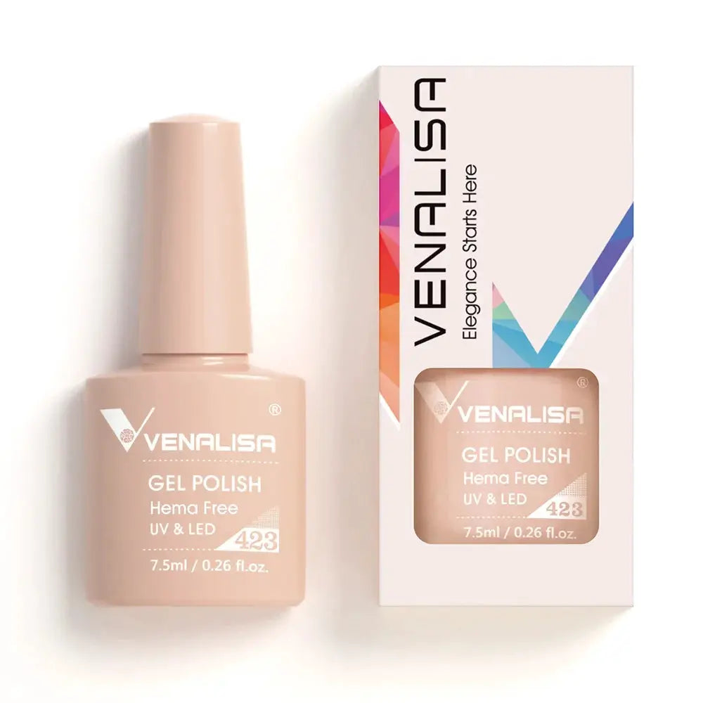 Venalisa 7 5ml Gel Nail Polish Kit 60 Colors Hema Free Milky White Jelly Soak Off UV LED Varnish Full Coverage