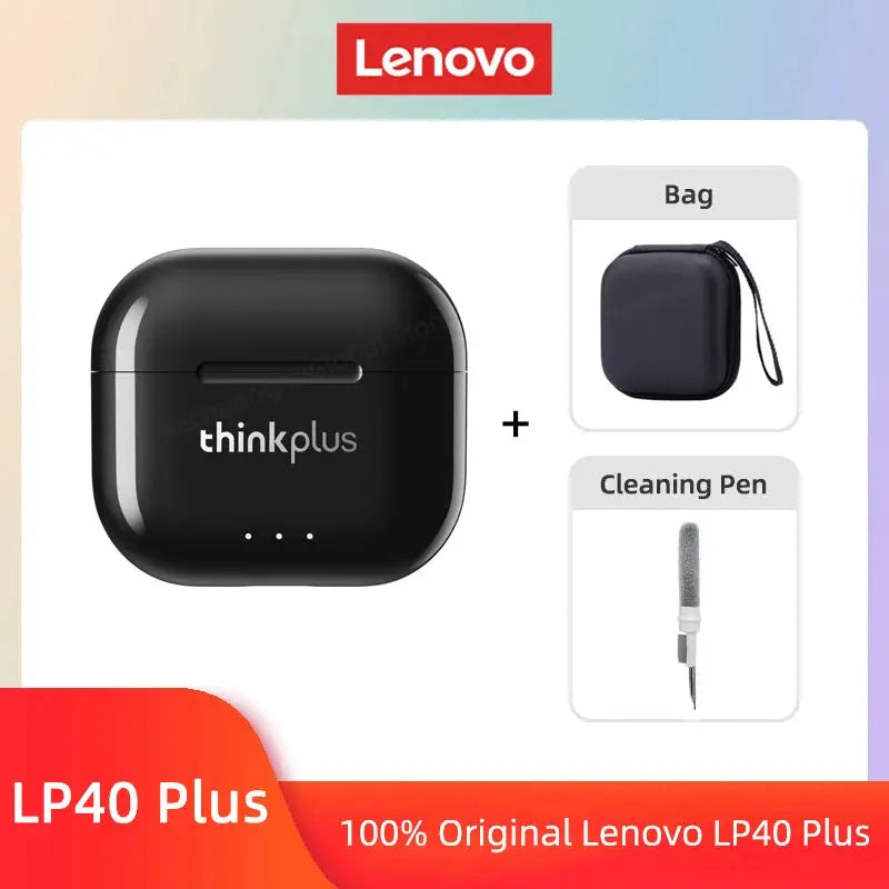 Lenovo LP40 II Earphones Bluetooth 5.3 True Wireless Noise Reduction With Stable Connection And Low Latency