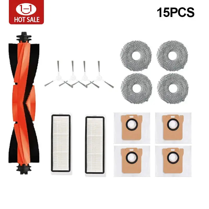 Xiaomi Robot Vacuum X20 Plus Dust Bag Mop Cloth Accessories Main Side Brush And HEPA Filter Replacement Parts