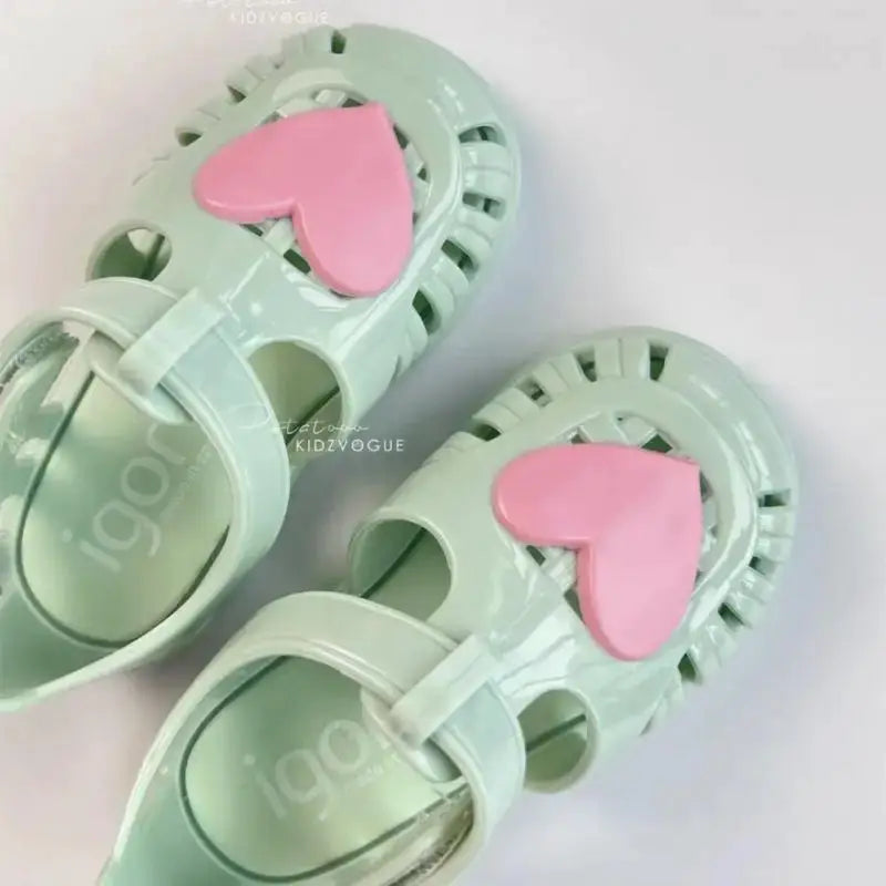 Classic Design Summer Roman Sandals For Kids Boys And Girls Breathable Casual Beach Footwear Solid Color
