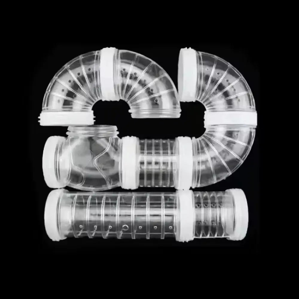 Hamster Cage Renovation External Pipeline Accessories DIY Set For Customizable Tunnel System And Small Pet Toys