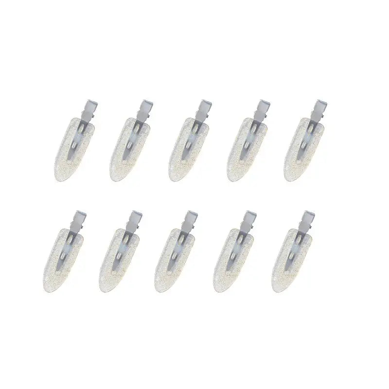 GlowStyle No Crease Hair Clips 10 Piece Set For Women And Girls Secure Hold Without Bending