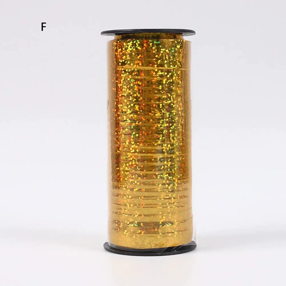 100 Yard Roll Glitter Curling Ribbons For Balloons Gift Wrap Crafts Christmas Birthday Wedding Party Decor