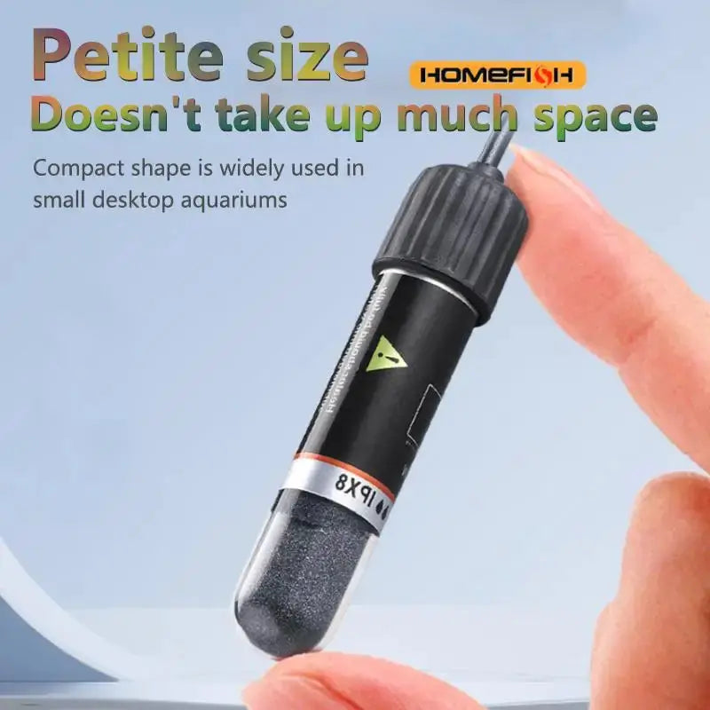 USB Mini Aquarium Heater for Small Fish Tanks with Automatic Constant Temperature Control 26 Celsius Immersion Type