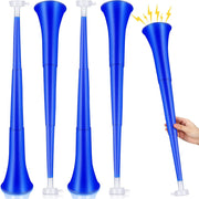 4 Pack 24 Inch Collapsible Stadium Horn Vuvuzela Noisemakers