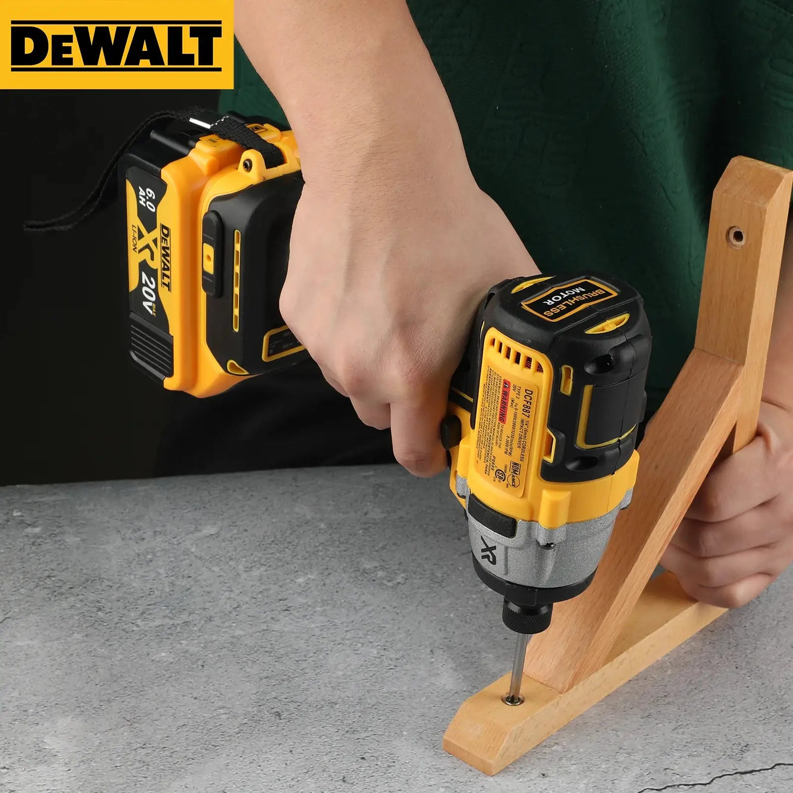 DeWalt Brushless Impact Driver DCF887 205 Nm 20V Cordless Tool With Battery Included