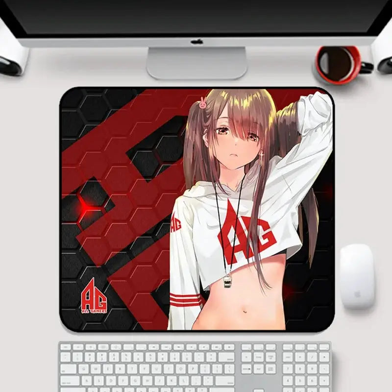 450x400mm Large Gaming Mouse Pad XL Desk Mat For PC Computer Keyboard Rubber Anti Slip Ultra Smooth Surface