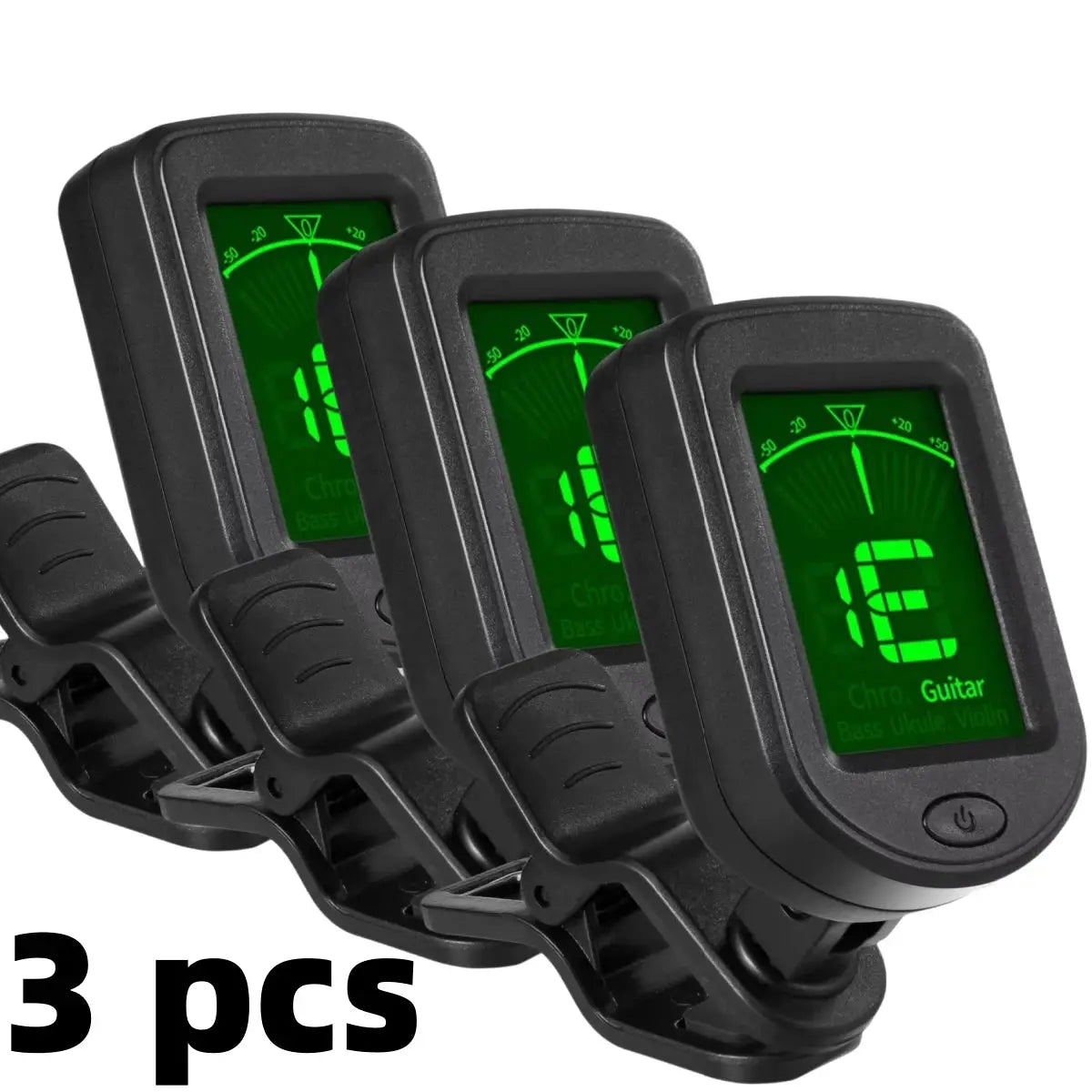 Clip On Electronic Tuner For All Instruments Universal Tuner For Guitar Bass Ukulele Violin Mandolin Banjo
