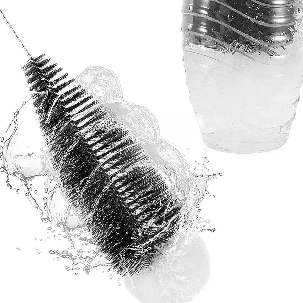 Simples Market bottle brush with beechwood handle for cleaning glassware, jars, bottles and cups