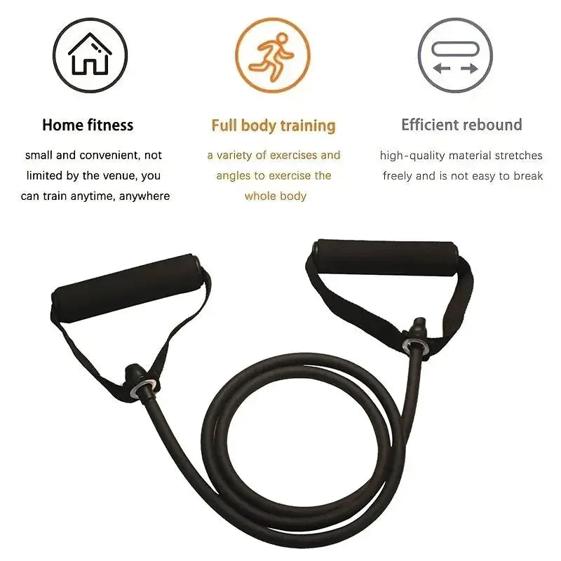 Resistance Bands With Handles For Home Workouts Exercise Bands For Men And Women Strength Training Equipment