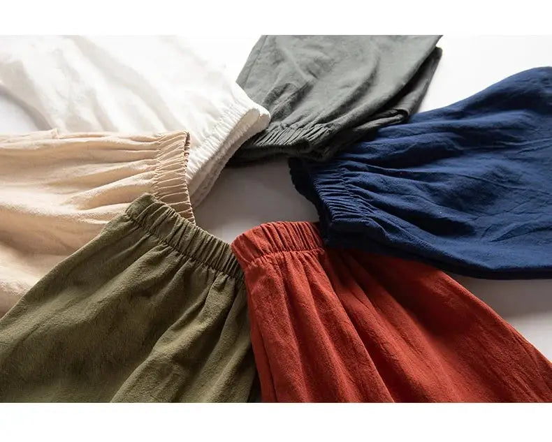 ITOOLIN women's casual linen shorts, high-waisted, in assorted colors (beige, white, gray, olive green, navy, red)