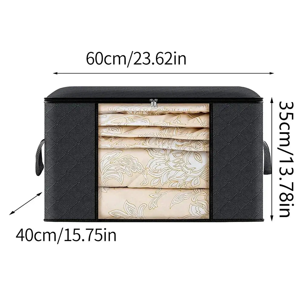Quilt Storage Bag For Bedding And Clothing Sorting, Moving And Organizing Household Storage Box