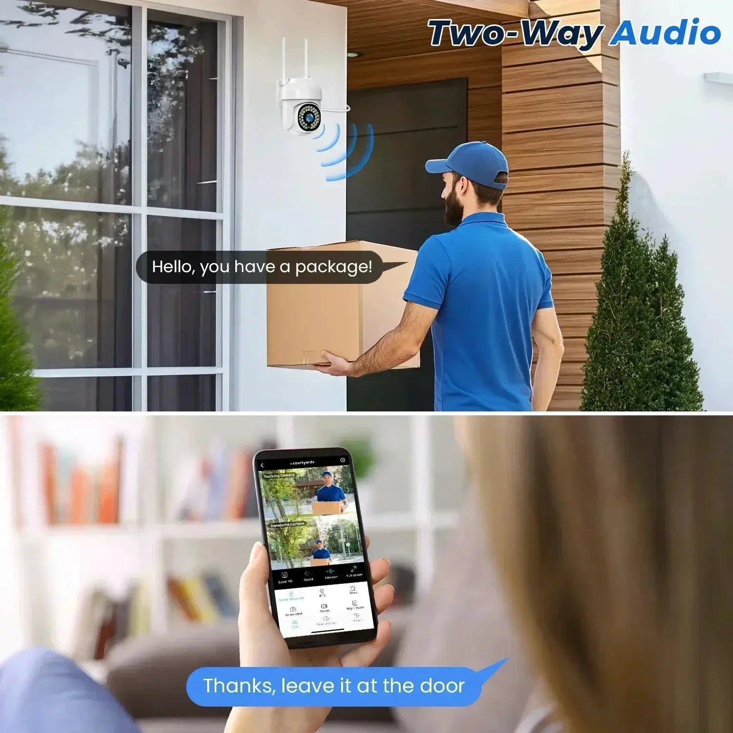 Yoosee HD IP Camera outdoor CCTV by Simples Market with color night vision, auto tracking and two-way audio