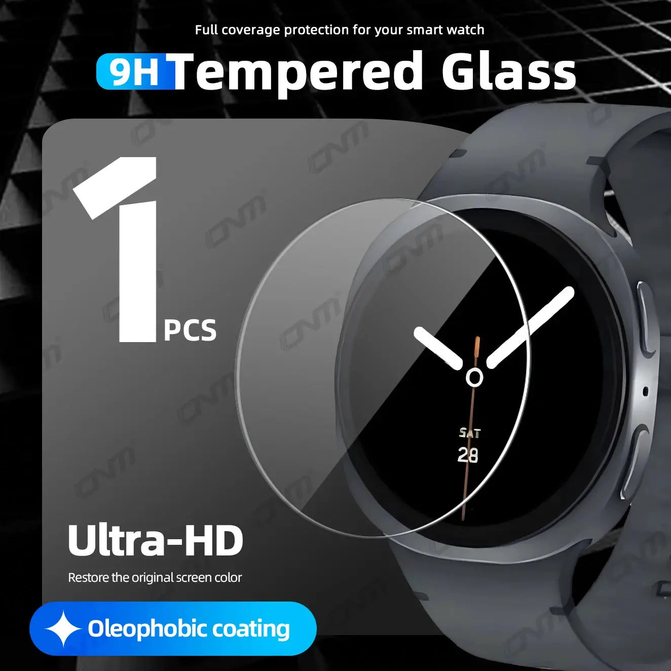 9H Tempered Glass for Samsung Galaxy Watch 8 Classic 40mm 44mm 46mm Ultra (2025) 47mm Screen Protector Glass Ultra-HD Film