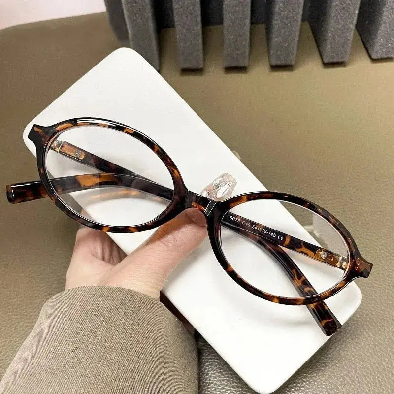 NovaGuard Womens Oval Blue Light Blocking Glasses Reduce Digital Eye Strain Lightweight