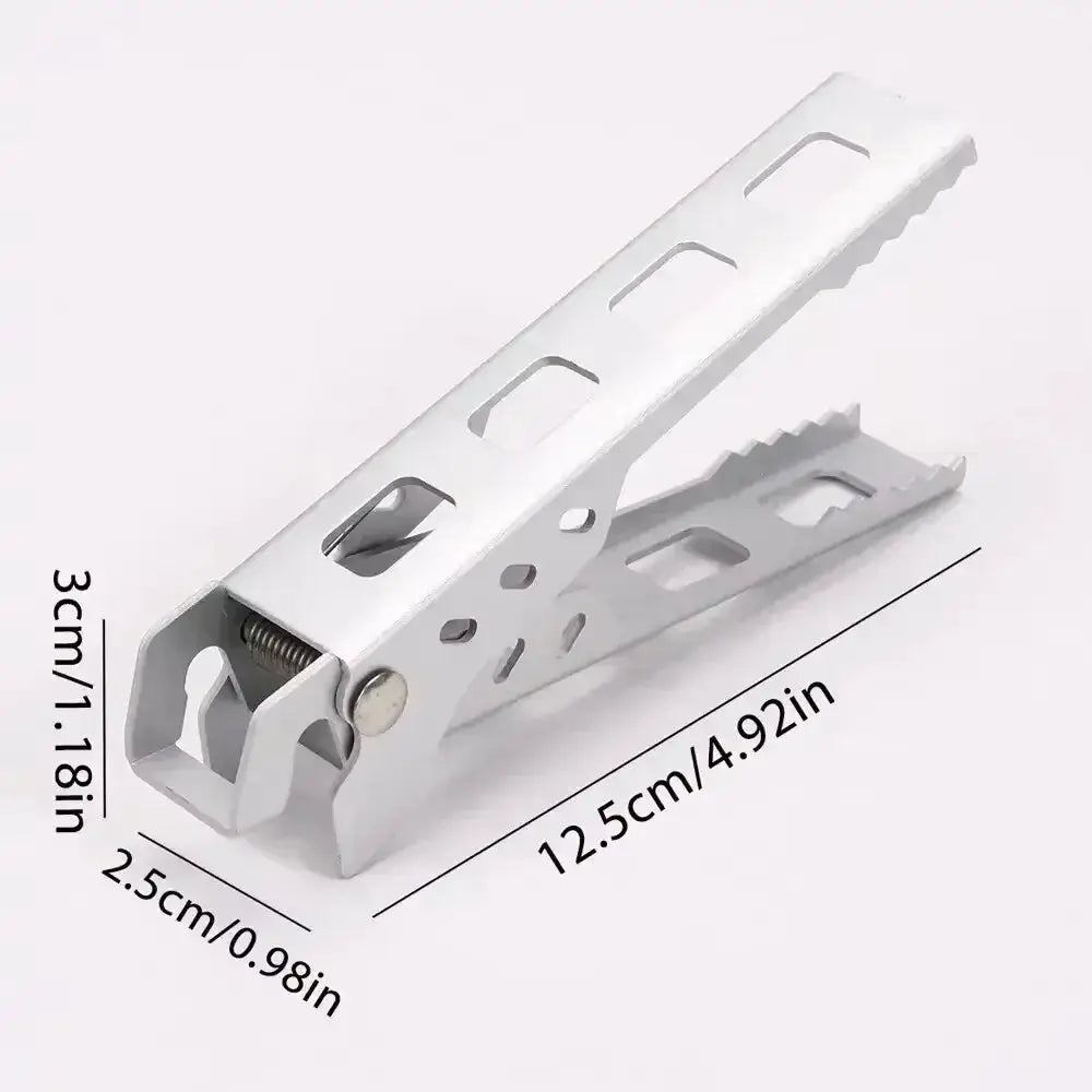 Simples Market aluminium clip-on bowl gripper for camping pots and pans