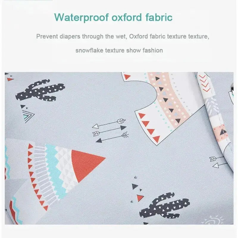 Waterproof Diaper Bag With Wet Dry Pack Organizer For Travel Stroller Carry Bag Nappy Mummy Pouch