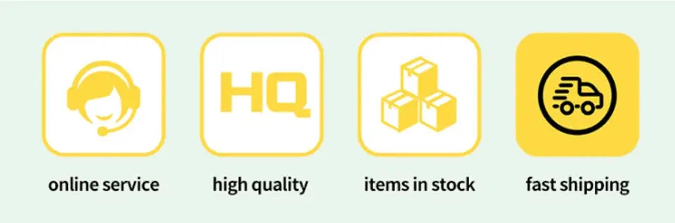 Simples Market WOWER portable bidet: icons show online service, high quality, items in stock, fast shipping