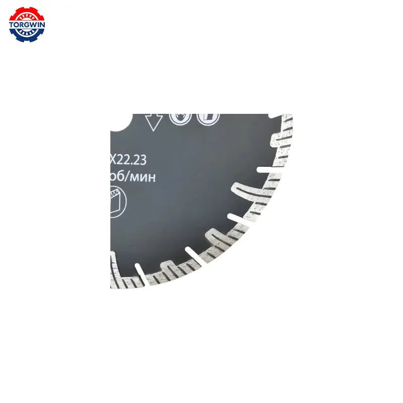 Diamond Saw Blade Dry Cut 125mm to 230mm Turbo Segments Protective Teeth for Concrete Stone Granite Wood